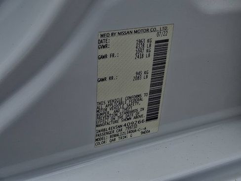 Used 2022 Nissan Altima 2.5 SL FWD image 28