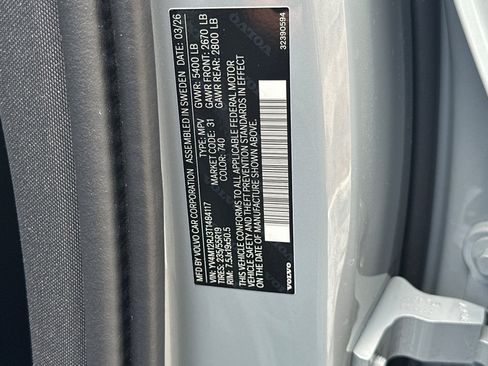 New 2026 Volvo XC60 B5 Core AWD/4WD image 24