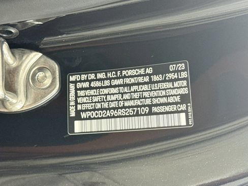 Certified 2024 Porsche 911 Turbo S AWD/4WD image 29