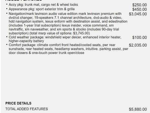 Used 2011 Lexus LS 460 AWD w/ Luxury Value Edition image 14