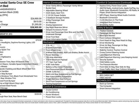 Certified 2024 Hyundai Santa Cruz SE image 29