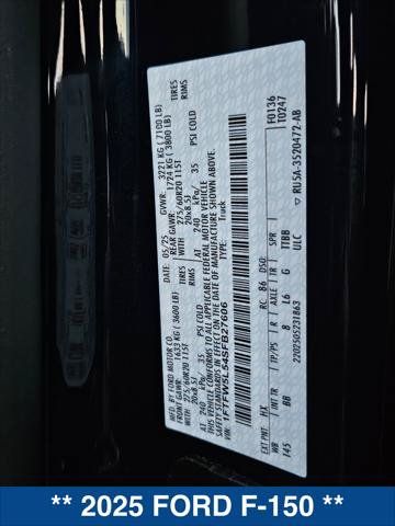 New 2025 Ford F150 Lariat w/ Equipment Group 502A High AWD/4WD image 23