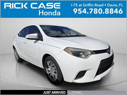 Used 2014 Toyota Corolla LE