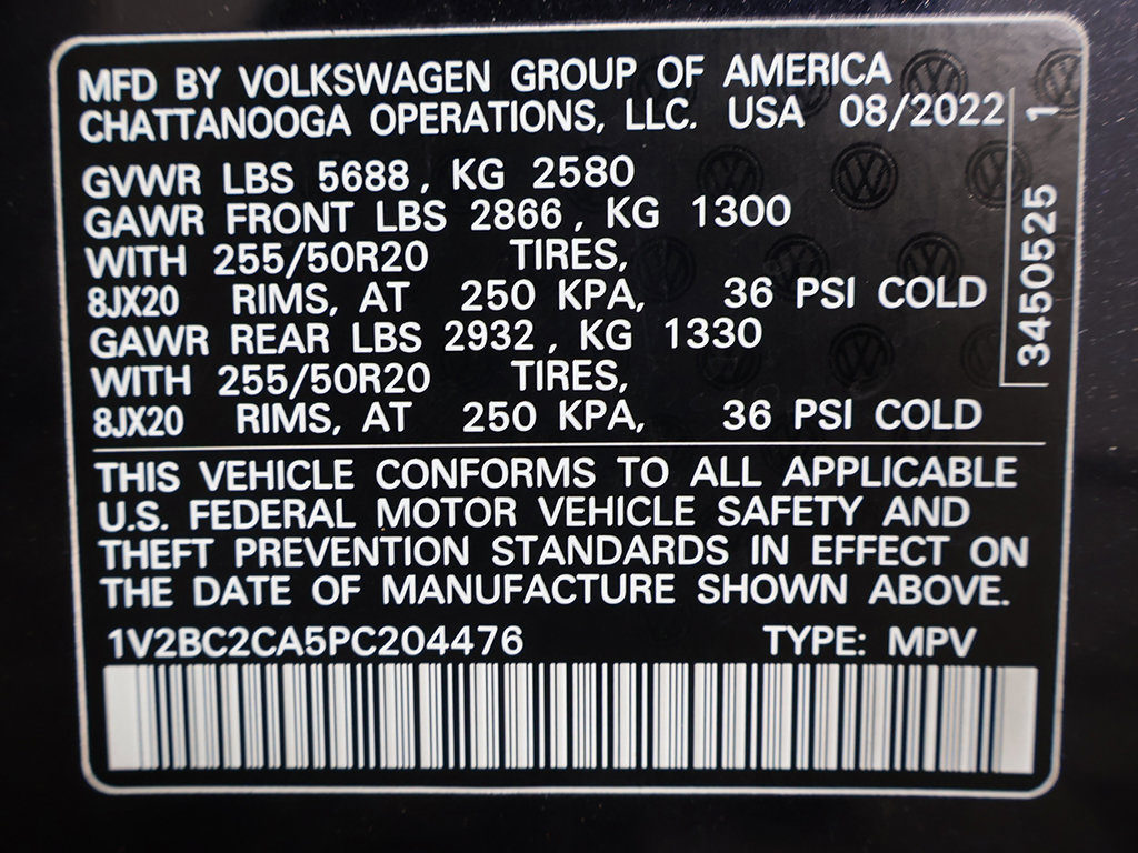 Used 2023 Volkswagen Atlas Cross Sport SEL AWD/4WD image 51