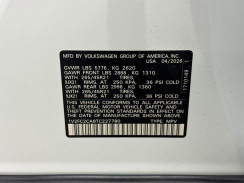 New 2026 Volkswagen Atlas Cross Sport SEL Premium R-Line AWD/4WD image 28