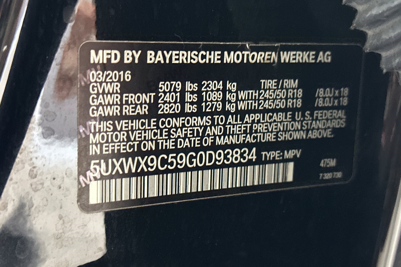 Used 2016 BMW X3 xDrive28i AWD/4WD image 26