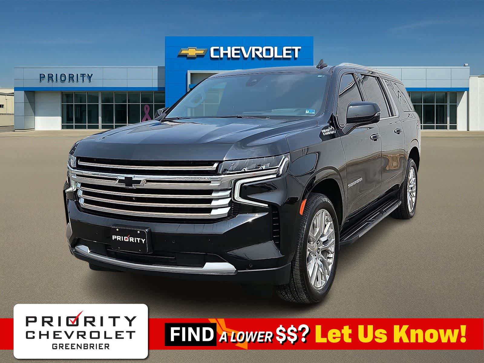 Certified 2021 Chevrolet Suburban High Country AWD/4WD image 1
