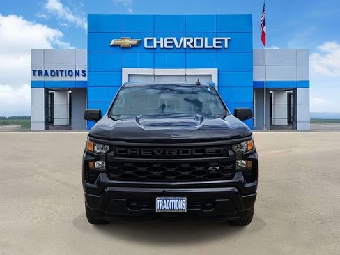 Certified 2023 Chevrolet Silverado 1500 Custom w/ LPO, Dark Essentials Package RWD image 4