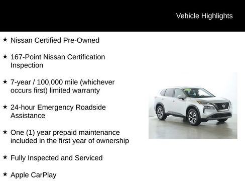 Certified 2023 Nissan Rogue SV w/ SV Premium B Package AWD/4WD image 4