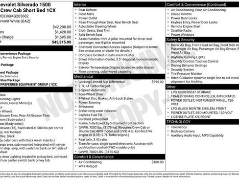 Used 2021 Chevrolet Silverado 1500 Custom AWD/4WD image 2