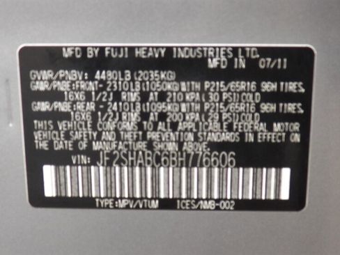 Used 2011 Subaru Forester 2.5X w/ Popular Equipment Group 1A image 31