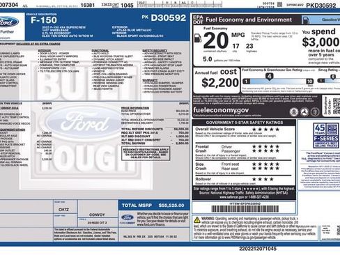 Used 2023 Ford F150 XLT w/ Equipment Group 301A Mid AWD/4WD image 20