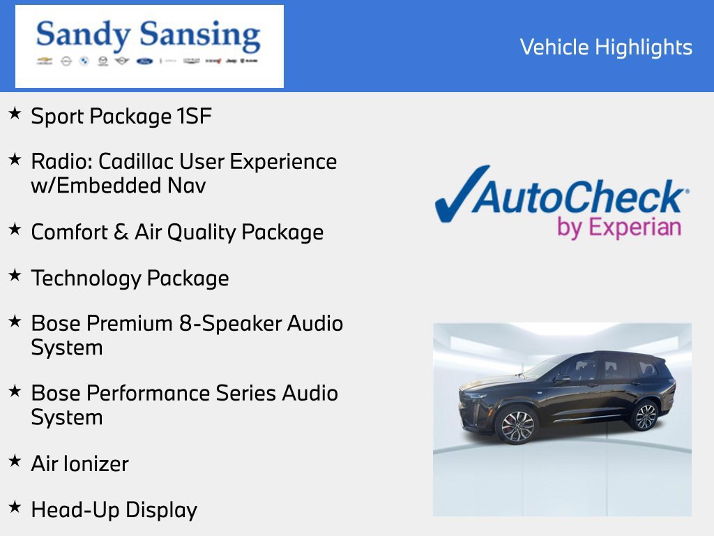 Used 2022 Cadillac XT6 Sport w/ Technology Package AWD/4WD image 7