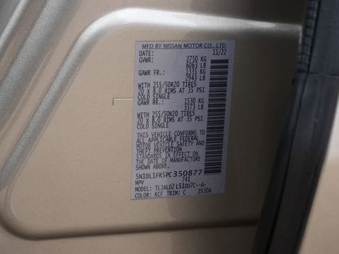 Certified 2023 INFINITI QX60 Luxe w/ Cargo Package image 26