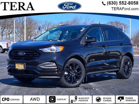 Certified 2024 Ford Edge SE w/ Black Appearance Package AWD/4WD image 1