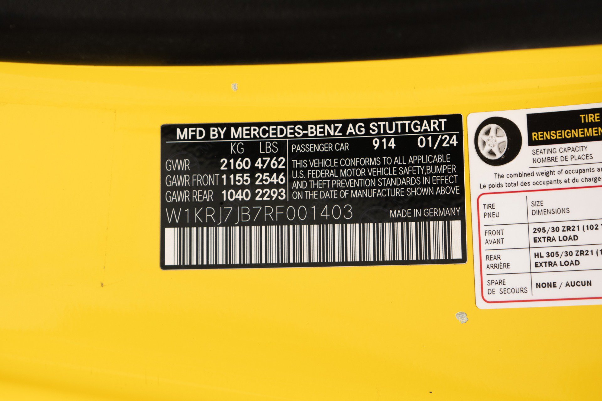 Used 2024 Mercedes-Benz AMG GT 63 image 19