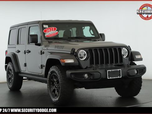 Used 2021 Jeep Wrangler Unlimited Sport image 1