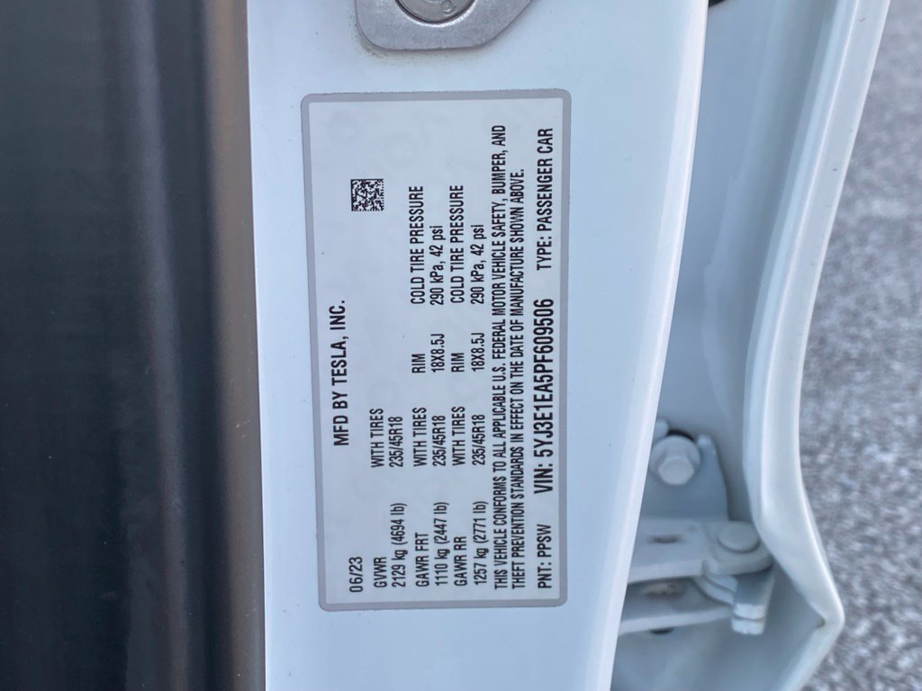 Used 2023 Tesla Model 3 Standard Range RWD image 16
