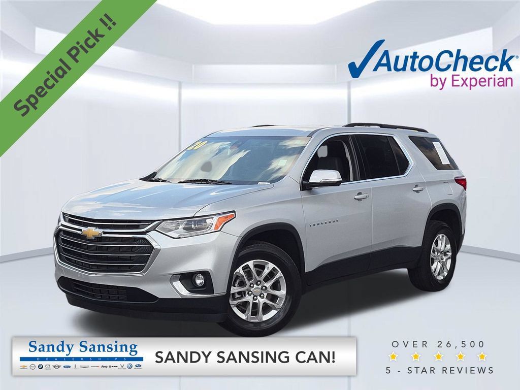 Used 2020 Chevrolet Traverse LT w/ Driver Confidence II Package FWD image 1