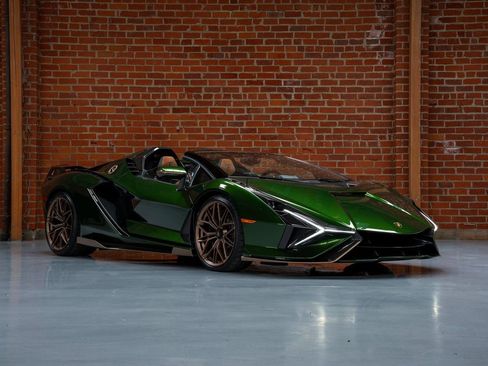Used 2021 Lamborghini Sian Roadster AWD/4WD image 10