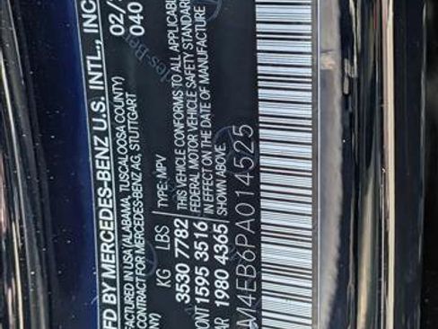 Certified 2023 Mercedes-Benz EQS 580 4MATIC SUV image 25