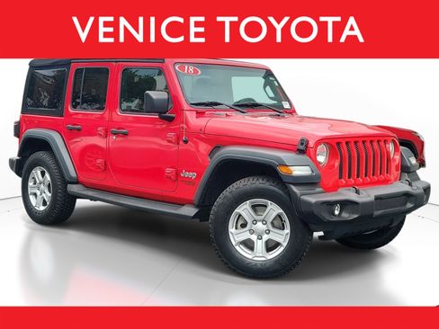 Used 2018 Jeep Wrangler Unlimited Sport S AWD/4WD image 1