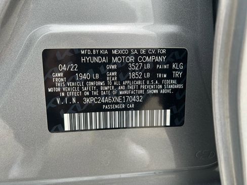 Used 2022 Hyundai Accent SEL image 31