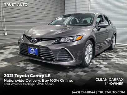 Used 2021 Toyota Camry LE w/ Cold Weather Package