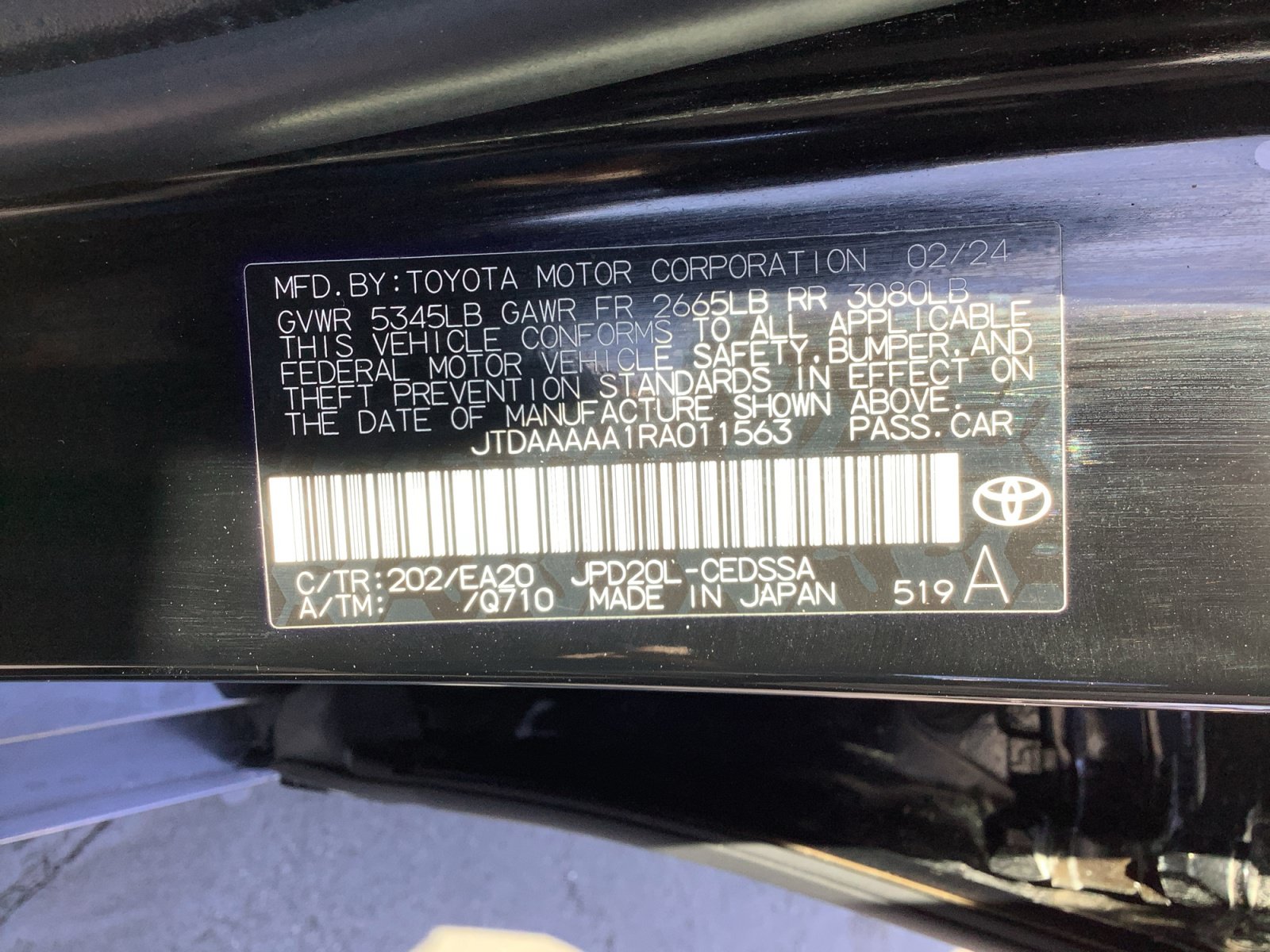 Used 2024 Toyota Mirai w/ Advanced Technology Package RWD image 19