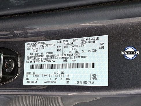 Used 2021 Ford F150 XLT w/ Equipment Group 302A High image 27