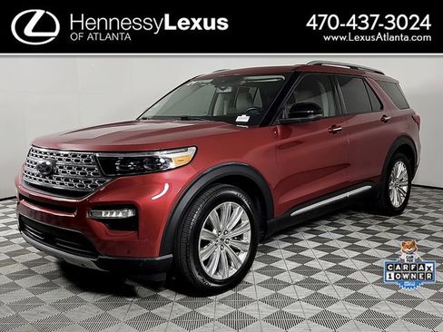 Used 2021 Ford Explorer Limited w/ Hybrid Equipment Group 310A RWD image 1