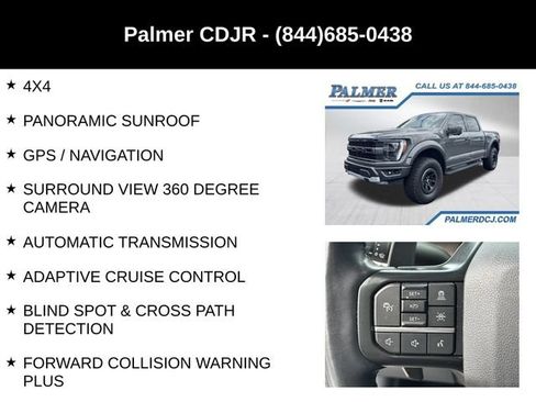Used 2021 Ford F150 Raptor w/ Equipment Group 801A High AWD/4WD image 6