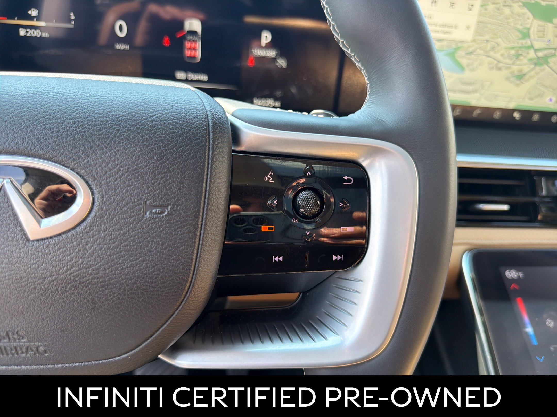 Certified 2025 INFINITI QX80 Luxe RWD image 23