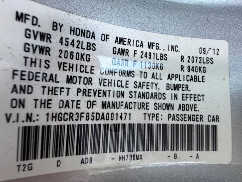 Used 2013 Honda Accord EX-L image 25