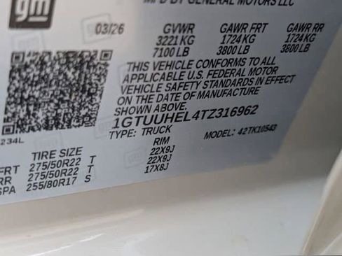 New 2026 GMC Sierra 1500 Denali Ultimate AWD/4WD image 21