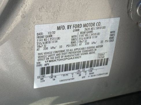 Certified 2023 Ford Explorer XLT w/ Equipment Group 202A RWD image 31