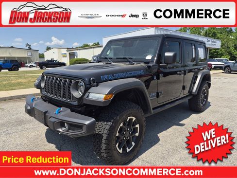 Used 2025 Jeep Wrangler Unlimited Rubicon 4xe w/ Safety Group AWD/4WD image 1