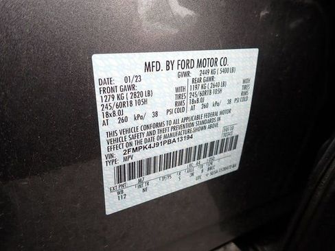 Used 2023 Ford Edge SEL w/ Sport Appearance Package AWD/4WD image 14