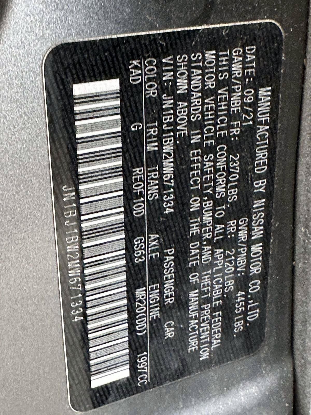 Certified 2021 Nissan Rogue Sport SV AWD/4WD image 32