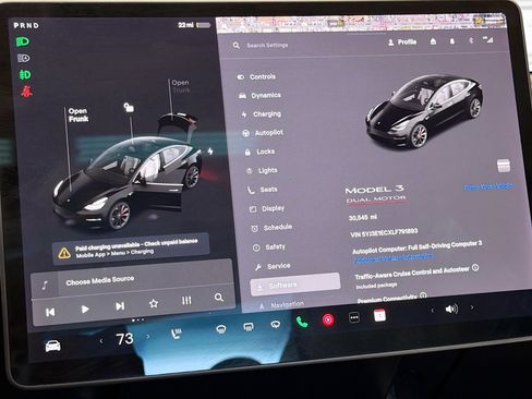 Used 2020 Tesla Model 3 Performance AWD/4WD image 8