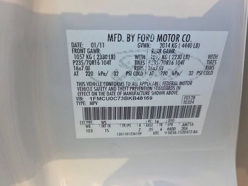 Used 2011 Ford Escape XLS w/ 102A Rapid Spec Order Code FWD image 5