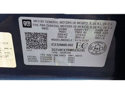 Used 2021 GMC Sierra 1500 Elevation image 34