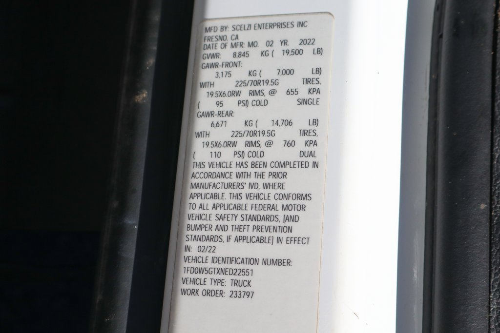 Used 2022 Ford F550 2WD Crew Cab Super Duty w/ Power Equipment Group image 55