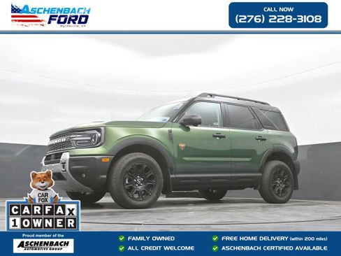 Certified 2025 Ford Bronco Sport Badlands w/ Badlands Tech Package AWD/4WD image 1