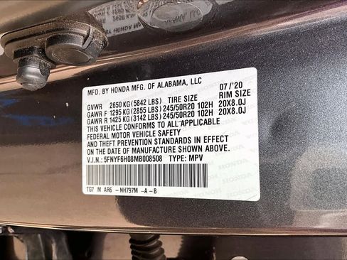 Used 2021 Honda Pilot Elite image 34
