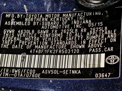 Used 2015 Toyota Camry LE FWD image 54