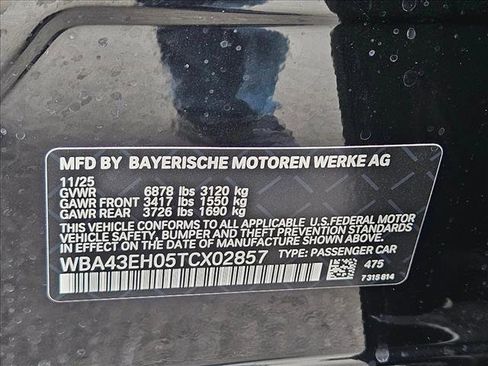 New 2026 BMW 750e xDrive AWD/4WD image 18
