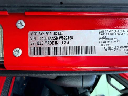 Used 2021 Jeep Wrangler Sport AWD/4WD image 29