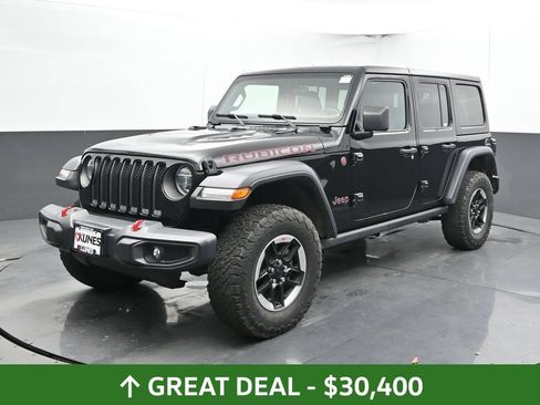 Used 2021 Jeep Wrangler Unlimited Rubicon w/ LED Lighting Group AWD/4WD image 9