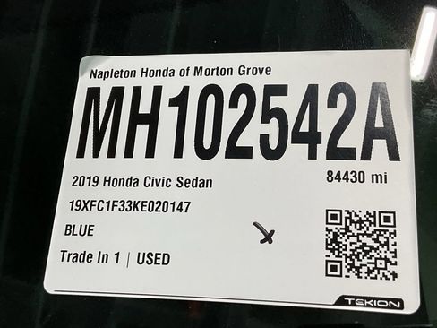 Used 2019 Honda Civic EX image 33